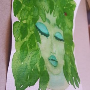 Watercolor original/ Mother Earth